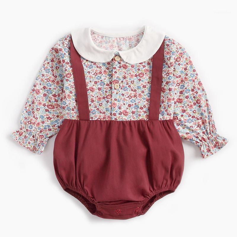 

31 Styles Newborn Baby Girl Clothes Outfits Long Sleeve Autumn Winter Floral Infant Toddler Romper Cotton Jumpsuit Strap Garment1, 002-22-yr