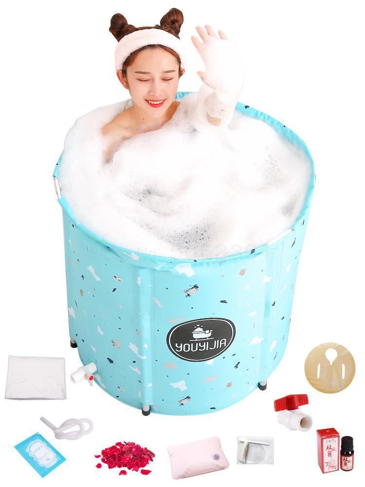 

Bath Barrel Folding Adult Bath Household Barrel Artifact