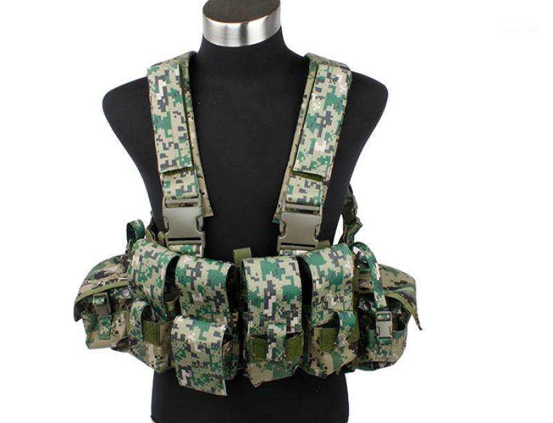 

TMC1013 961A Chest RigCS field vest outdoor tactical vest AOR2 nylon fabric1