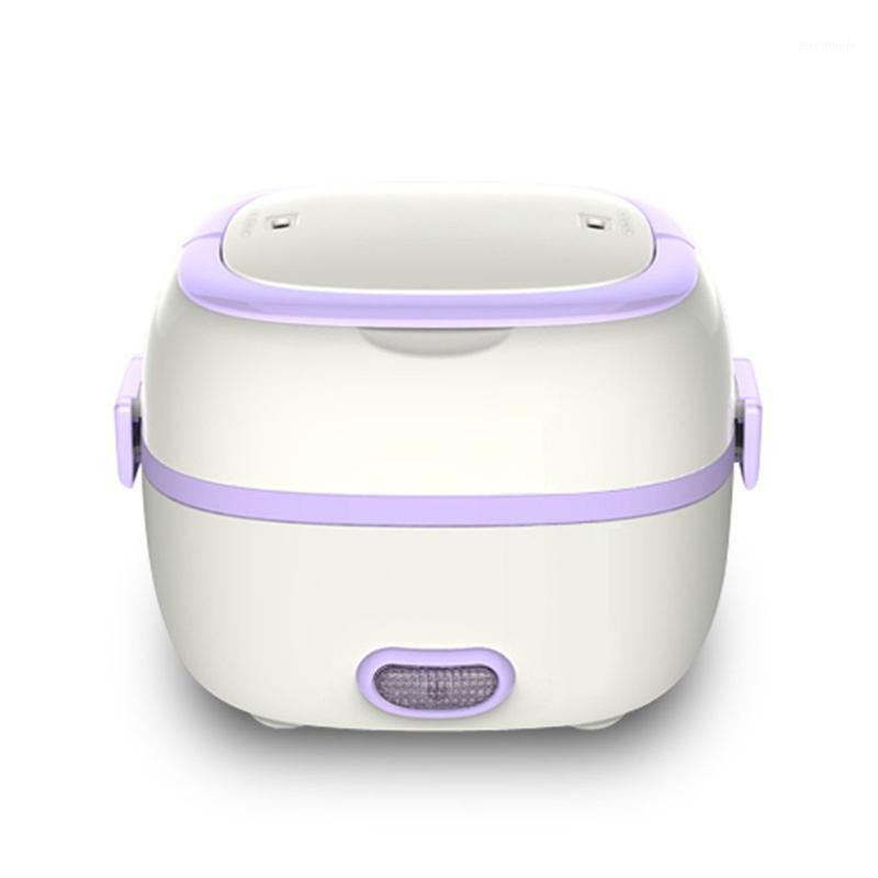 

Multifunctional Electric Heating Lunch Box Mini Rice Cooker Portable Steamer Heat Preservation Electronic Lunch Kitchen Box1