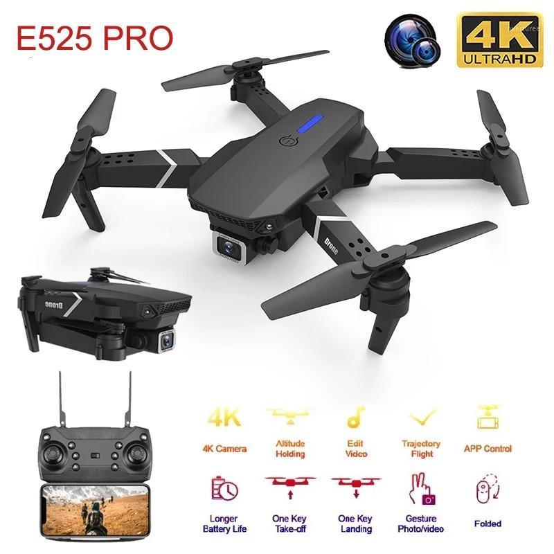 

Verbesserte E525 Pro Drone With WIFI FPV Aircraft 4K Camera 1080P HD Real-time Transmission UAV Foldable RC Quadcopter Drone1