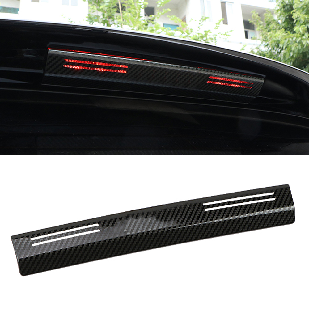 

For Lexus NX 200 300 300h 2014-2020 CT200h Car Accessories Rear Brake Light Pad Trim Letter Sticker Cover Frame Decoration, Black