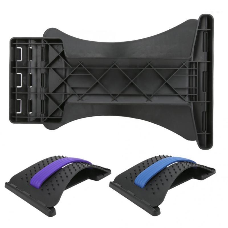

Multifunction Waist Support Lumbar Disc Protrusion Tractor Waist Pain Massage Household Stretch Corrector Cushion Spine1, Purple