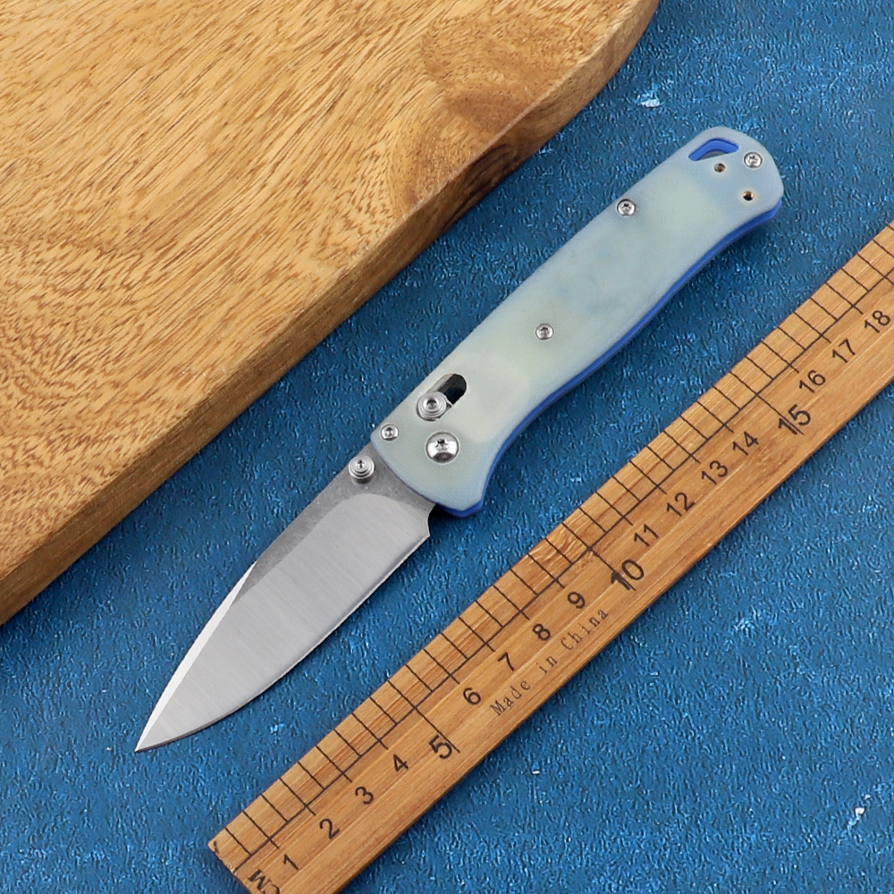 

Desktop folding knife BM 535S S30V blade G10 handle tactical survival pocket BM3300 535 knife kitchen fruit knife