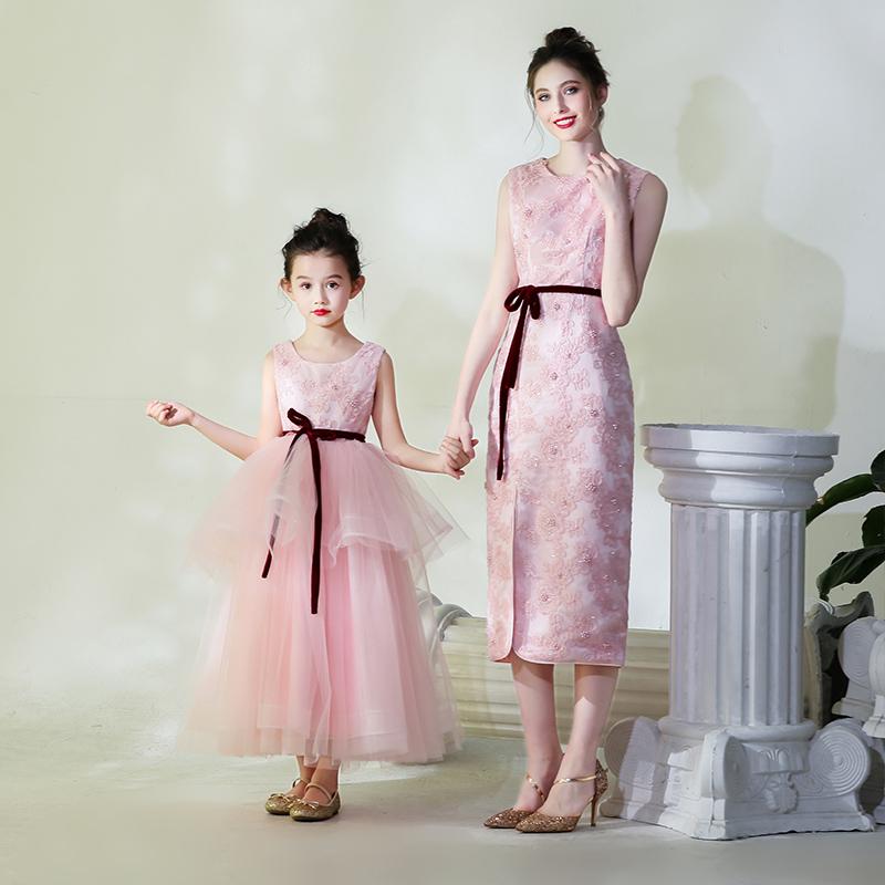 mom and daughter party dresses