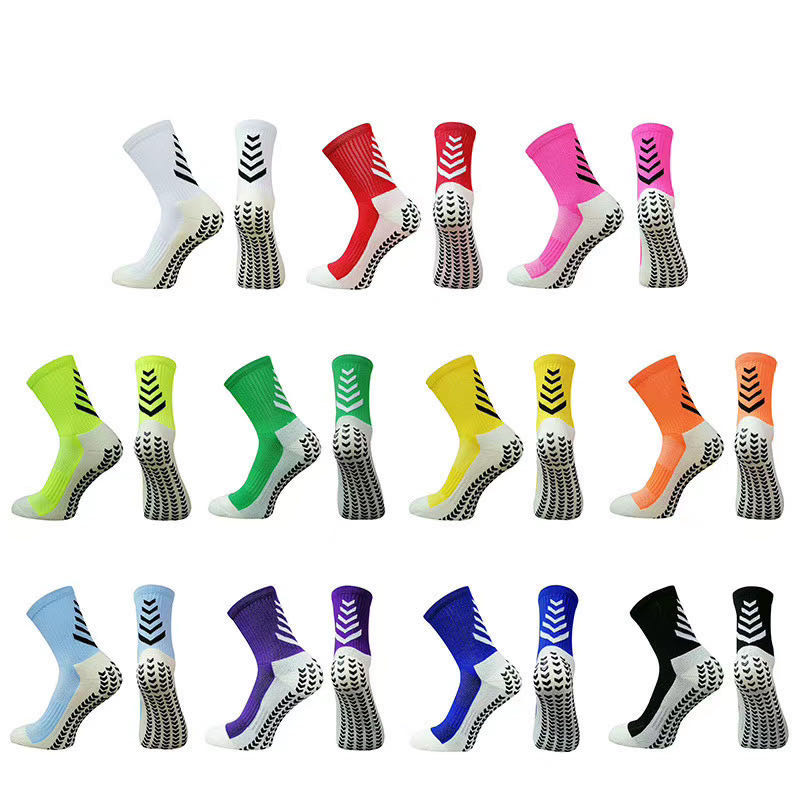 

Men Football Socks Anti-slip Sport Breathable Socking, Black
