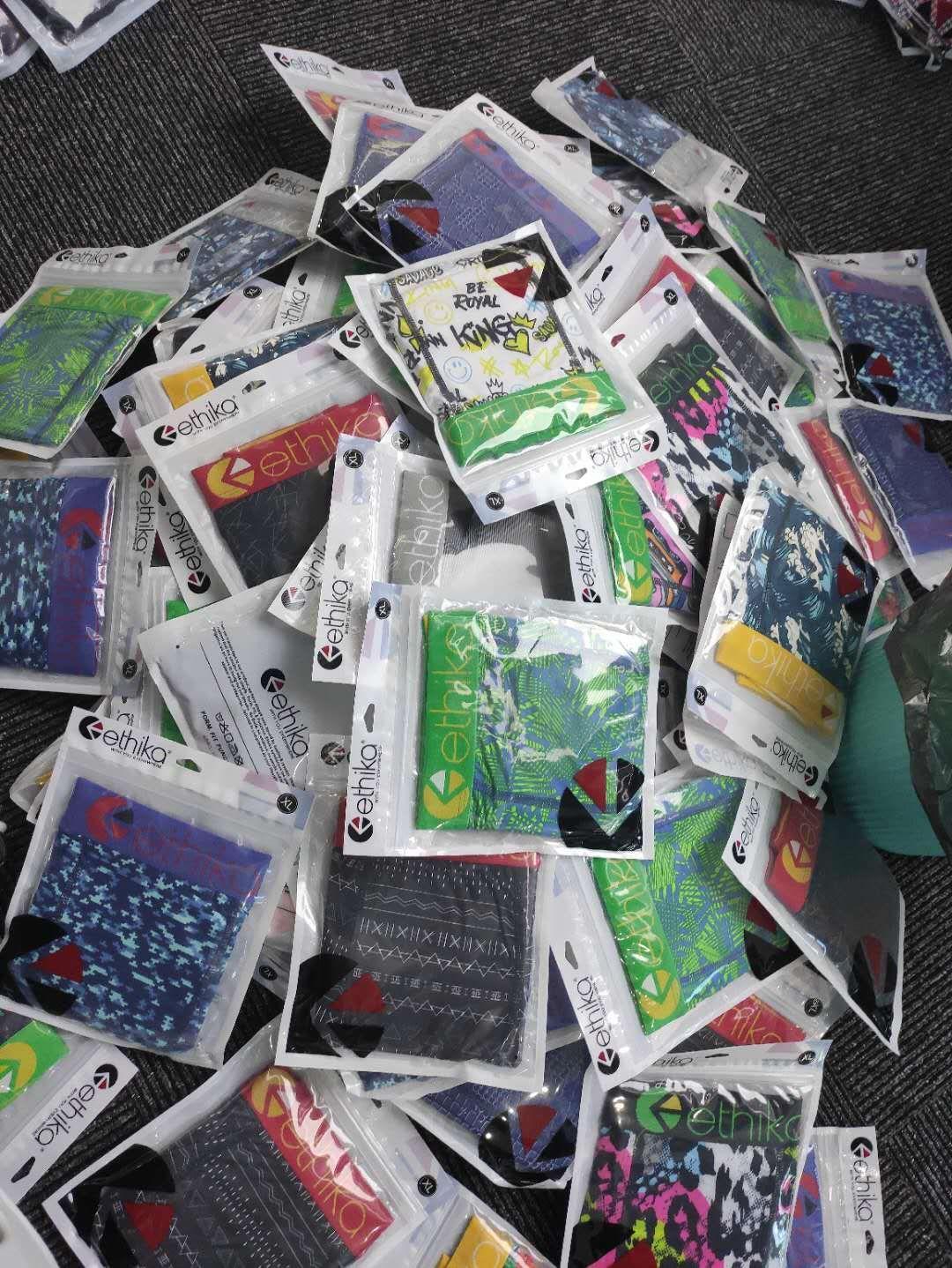 

Random style Ethika men's underwear high quality sexy cotton men's breathable boxer brand underwear brand boxer logo, Random mixing