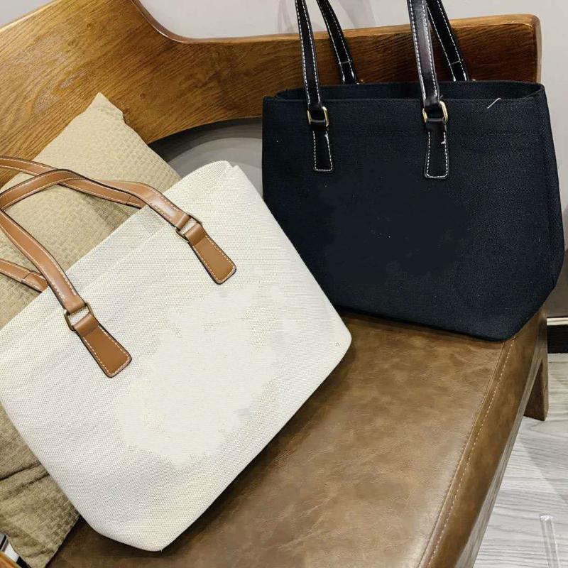 

New Fashion Canvas Large Capacity Shoulder Hand Bag, Black