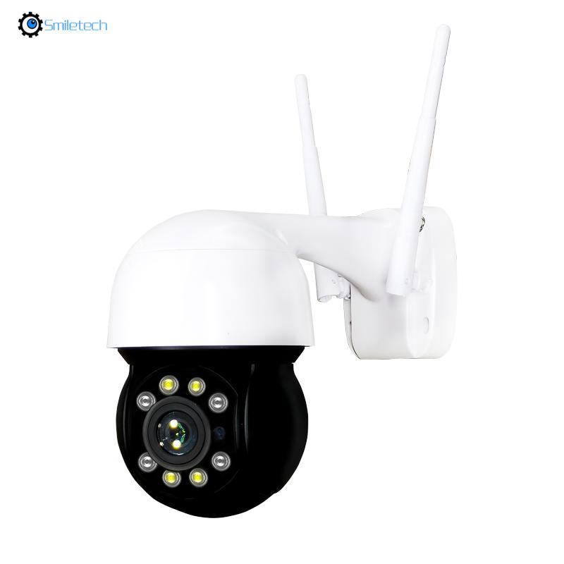 

Outdoor auto tracking Dual Light Source 1080P WIFI PTZ camera mic waterproof IP66 mini speed dome surveillance WIFI IP camera