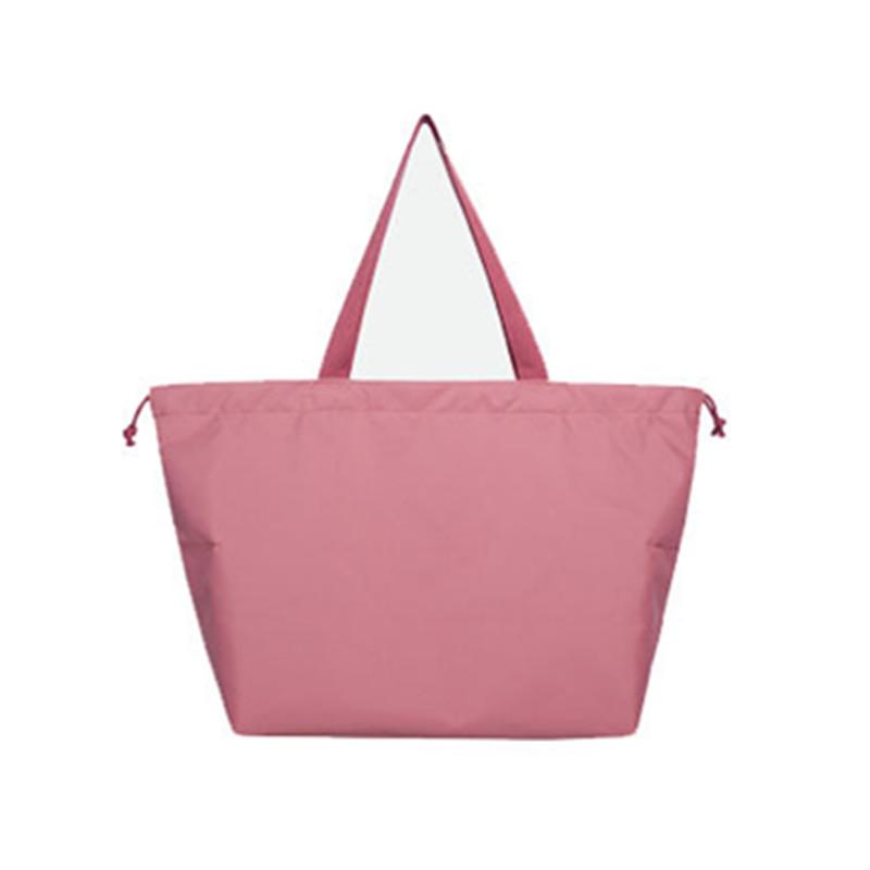 

Women's Sports Bag Gym Backpack For The Pool Nylon Fitness Traveling Swimming Handbag Drawstring Bags For Women, Pink