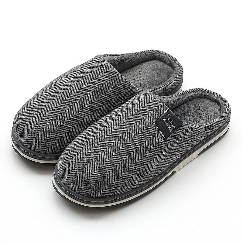 

Women Slippers Winter Warm House Shoes Soft Home Slippers Non-slip Plush Cotton Shoes Men Lovers Bedroom Ladies Cute Fur Slides #pI51, Gray