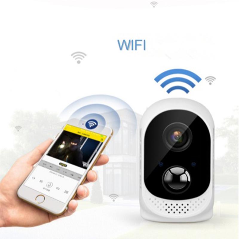 

2.0MP Battery Powered Wifi IP Camera 1080P Waterproof Security CCTV Camera Wire-Free Easy Installation Two Way Audio Alarm Push