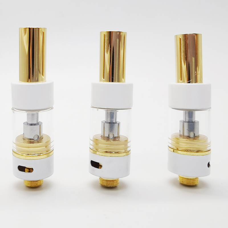 

Empty Vape Pen Cartridges 0.8ml 510 Thread Thick Oil Cartridges Ecigs Carts Vaporizer Pens Atomizers with 10 Colors Packaging Box