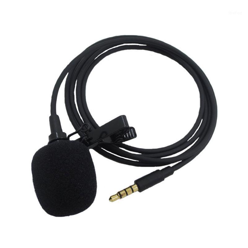 

Mini Portable Microphone Condenser Clip-on Lapel Mic for An-droid Phone1