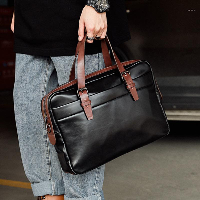 

Tidog Korean-Style Fashion travel casual Business Briefcase1, Black