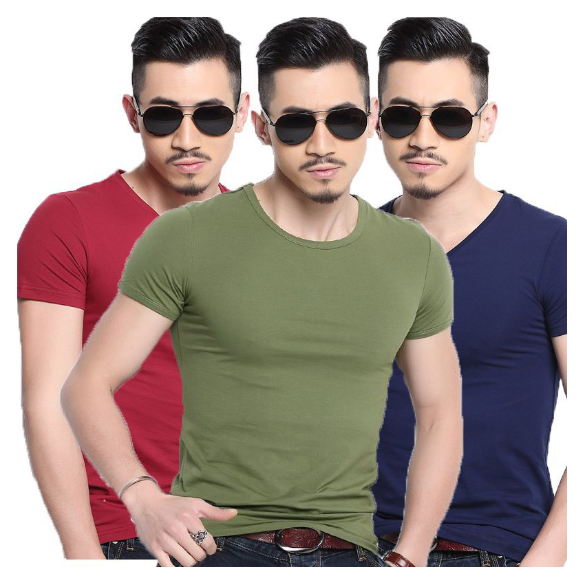 

Mens t shirt Streetwear Hip Hop Black t-shirt 2020 solid Colors Short sleeve tee shirt for male Tops Tee tshirt More Colors 4XL, Black and navy blue