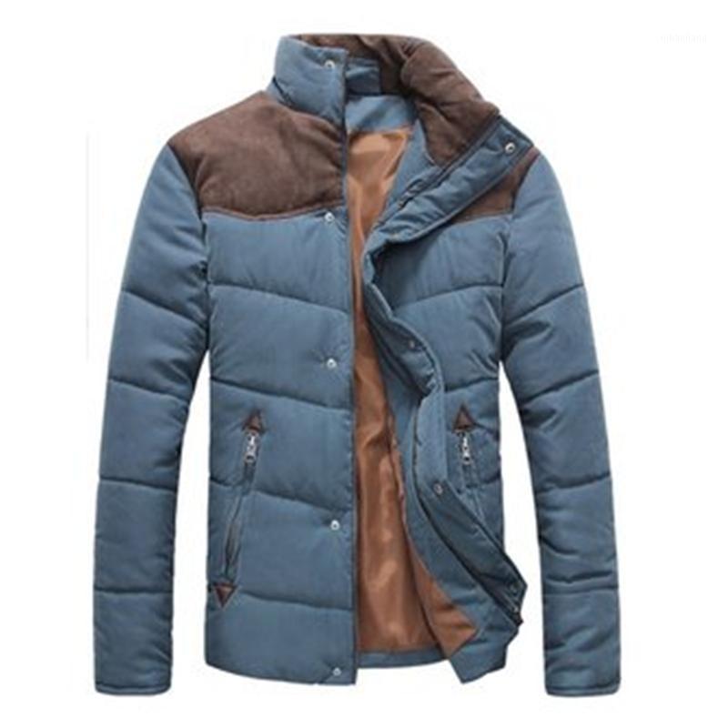 

Mens Imported Clothing Winter Coat Fashion Wadded Thick Warm Cotton-padded Jacket Plus Size;anorak;chaquetas de hombre1, Army green