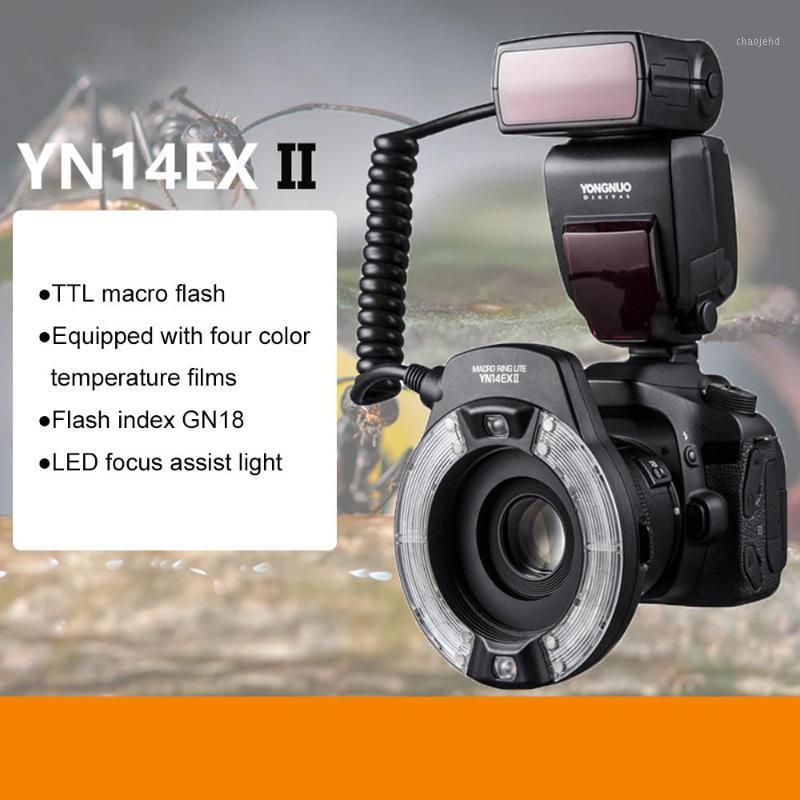 

YongNuo YN-14EX YN14EXL Macro Ring Light Flash with Adapter Ring Speedlite for DLSR 550D 650D 5Ds 5Dsr 760D 5D 750D 6D1