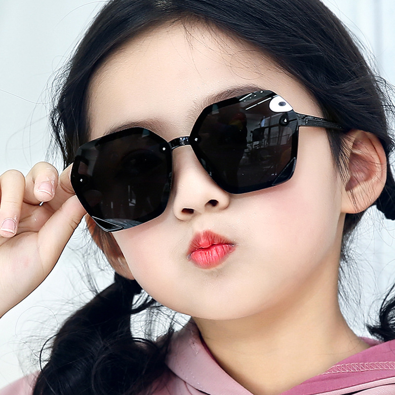 

Korean parent child Boys and girls color glasses children Fashion sunglasses