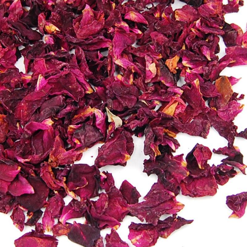 

Wholesale-Bag of Fragrance Dried Rose Petals Flowers Natural Wedding Table Confetti Pot1, As pic