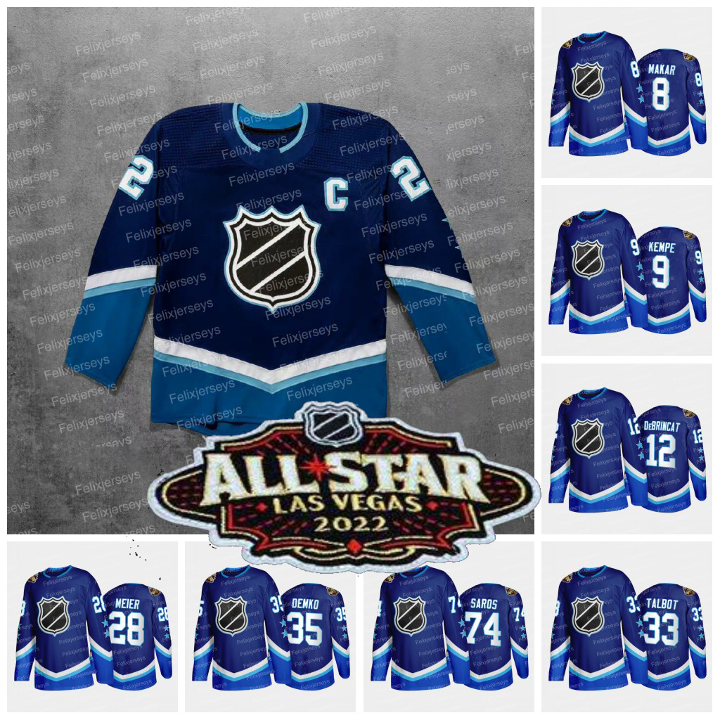 

91 Steven Stamkos 2022 All-star Game Jersey Juuse Saros Joe Pavelski Alex DeBrincat Cale Makar Cam Talbot Thatcher Demko Adrian Kempe Eberle Timo Meier Kyle Connor, Youth s-xl