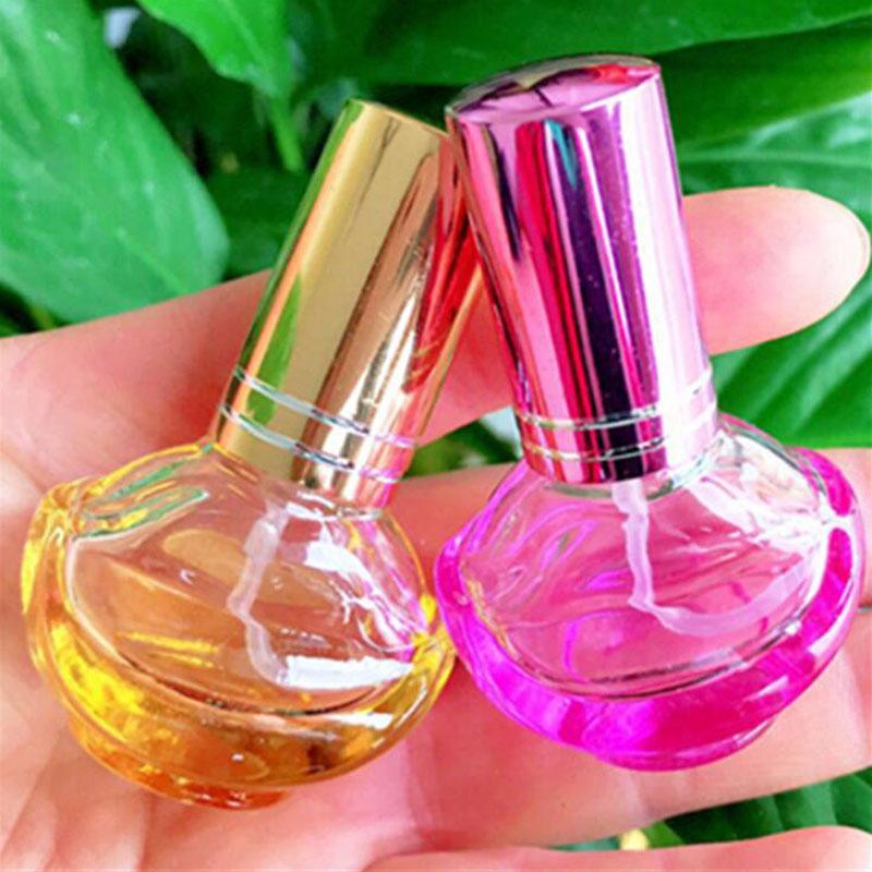 

Spray Perfume Bottle Mini Glass Vials Colorful 5ml Container For Travel Parfum Atomizer Pump Portable Packing Bottle 25pcs/lot