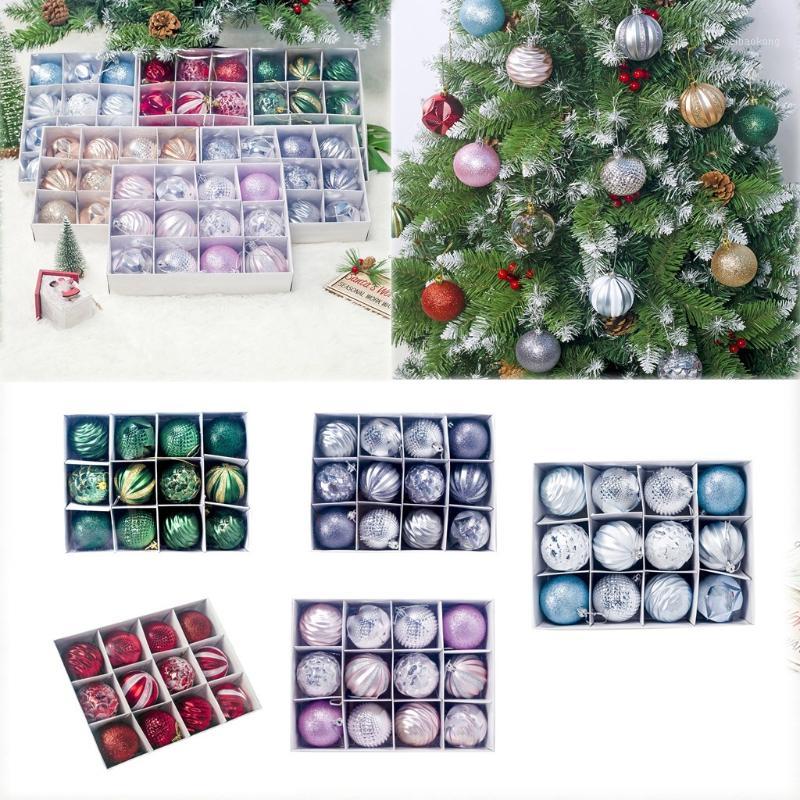

6cm Christmas Tree Balls Bauble Hanging Ball Xmas Tree Decorations Balls Home Party Ornament Decor Xmas Hanging Ball 20201