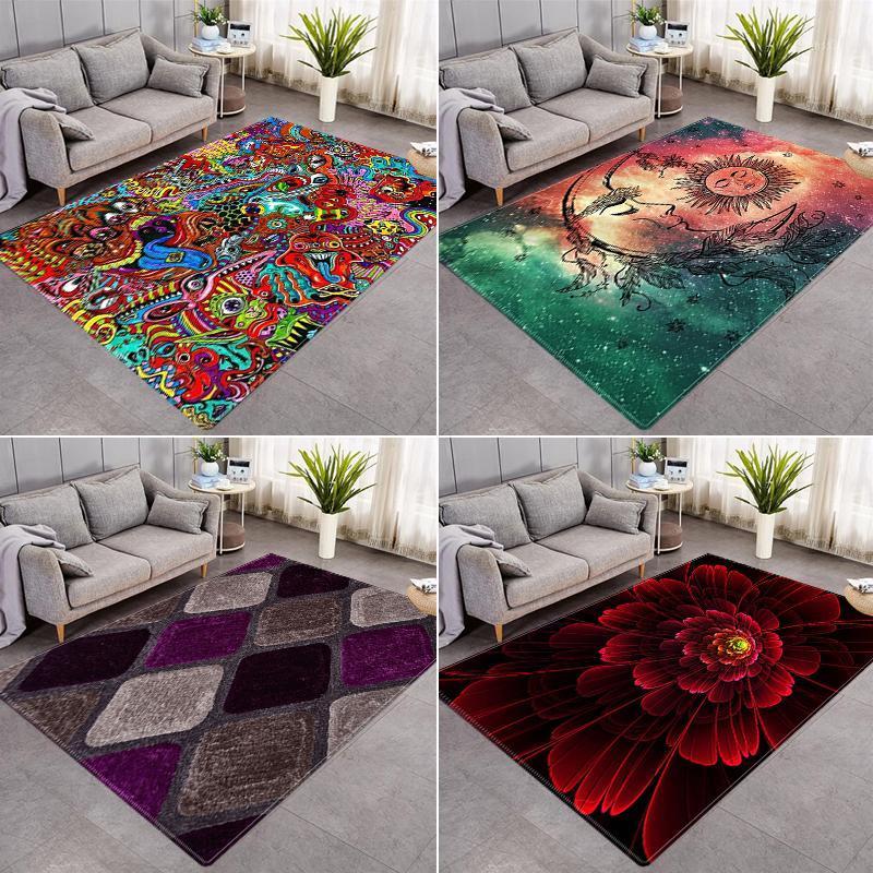 

European Rugs Area Abstract Art Carpets for Living Room Bedroom1, 10