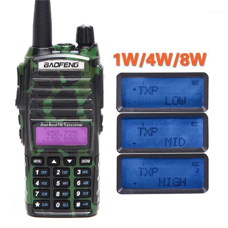 

Baofeng UV-82 Plus Dual PWalkie Talkie 8W Powerful VHF UHF 10km Long Range Portable CB Handheld BF-UV82+Acoustic Tube Headset1
