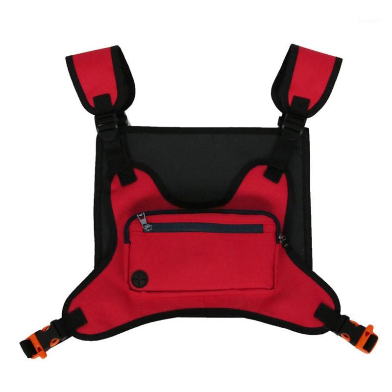 

Men Hip-Hop Chest Bag Outdoor Oxford Tactical Streetwear Vests Chest Rig Bags Women Functional Waistcoat Utility Pack1, Yk2423b