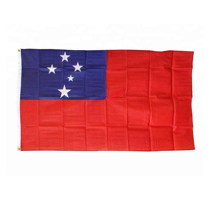 

Samoa Flag High Quality 3x5 FT 90x150cm Flags Festival Party Gift 100D Polyester Indoor Outdoor Printed Flags Banners