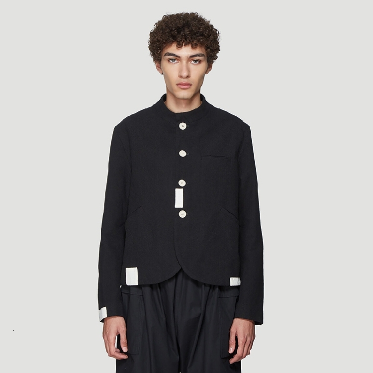 

2021 S-6xl!! Shirt Loose with Long Sleeves New Simple Line of Shirts. Y3AP, Black