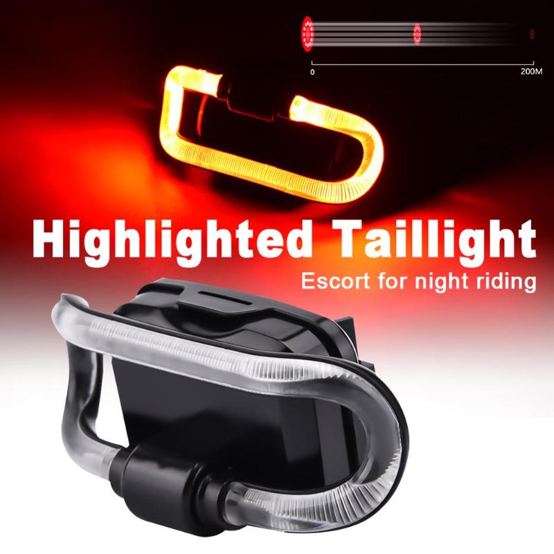 

TL36 Highlight Tail Light 200 Meters Visible Distance 3-mode Waterproof LED Bicycle Outdoor Warning