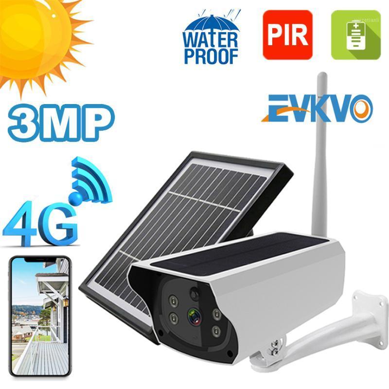

4G LTE SIM Card Camera Outdoor 3MP HD Wireless Solar Power Battery Camera CCTV Security Surveillance IP PIR Human Alarm1
