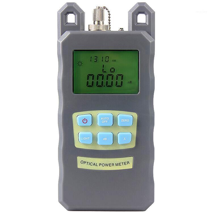 

Portable Adjustable Fiber Optic Optical Power Meter Cable Tester Networks -70dBm~+10dBm SC/FC Connector1