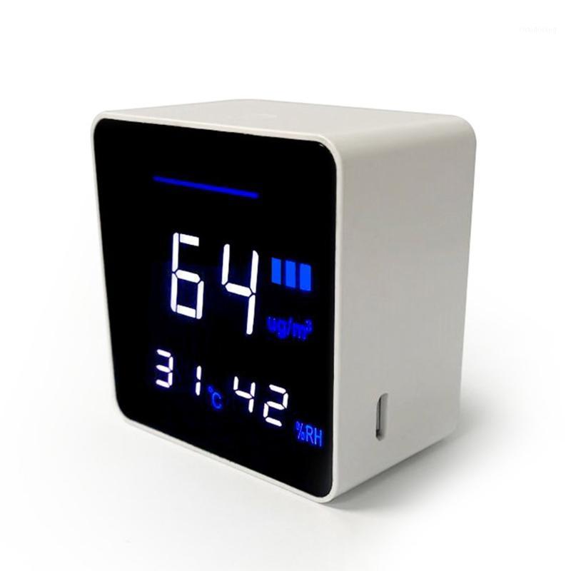 

Air Detector PM2.5 Temperature Humidity Monitor Touch Screen Air Quality Monitor Lcd Digital Quality Meters Tester1
