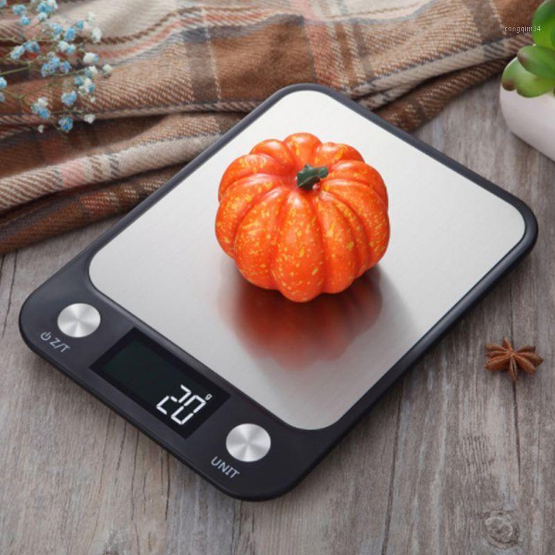 

1PC Digital Kitchen Scale 10kg / 0.1g Electronic LCD Display Scale Baked Weight Baking Cooking Silver1, A1