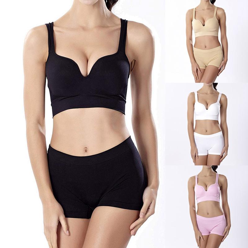 

Sexy Sportswear Tracksuit Seamless Yoga Set Women Fitness Clothing Sport suit Woman Gym Short Leggings Padded Push-up Sports Bra, Khaki