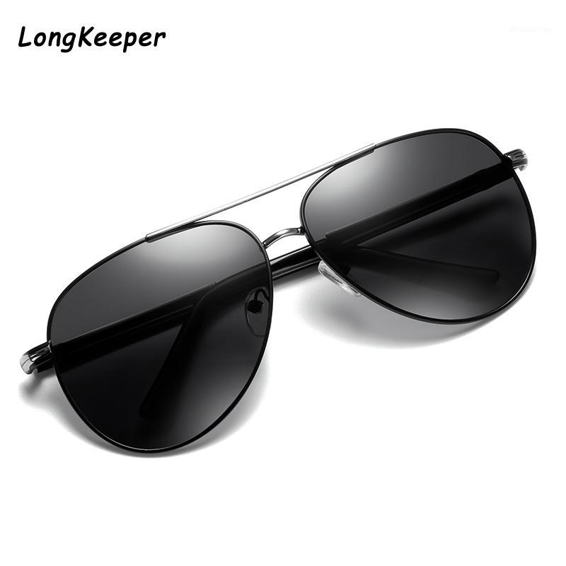 

New Brand Sunglasses Men Polarized Driving Glasses UV400 Pilot Sunglasses Metal Vintage Polarized gafas sol hombre Free Shipping1