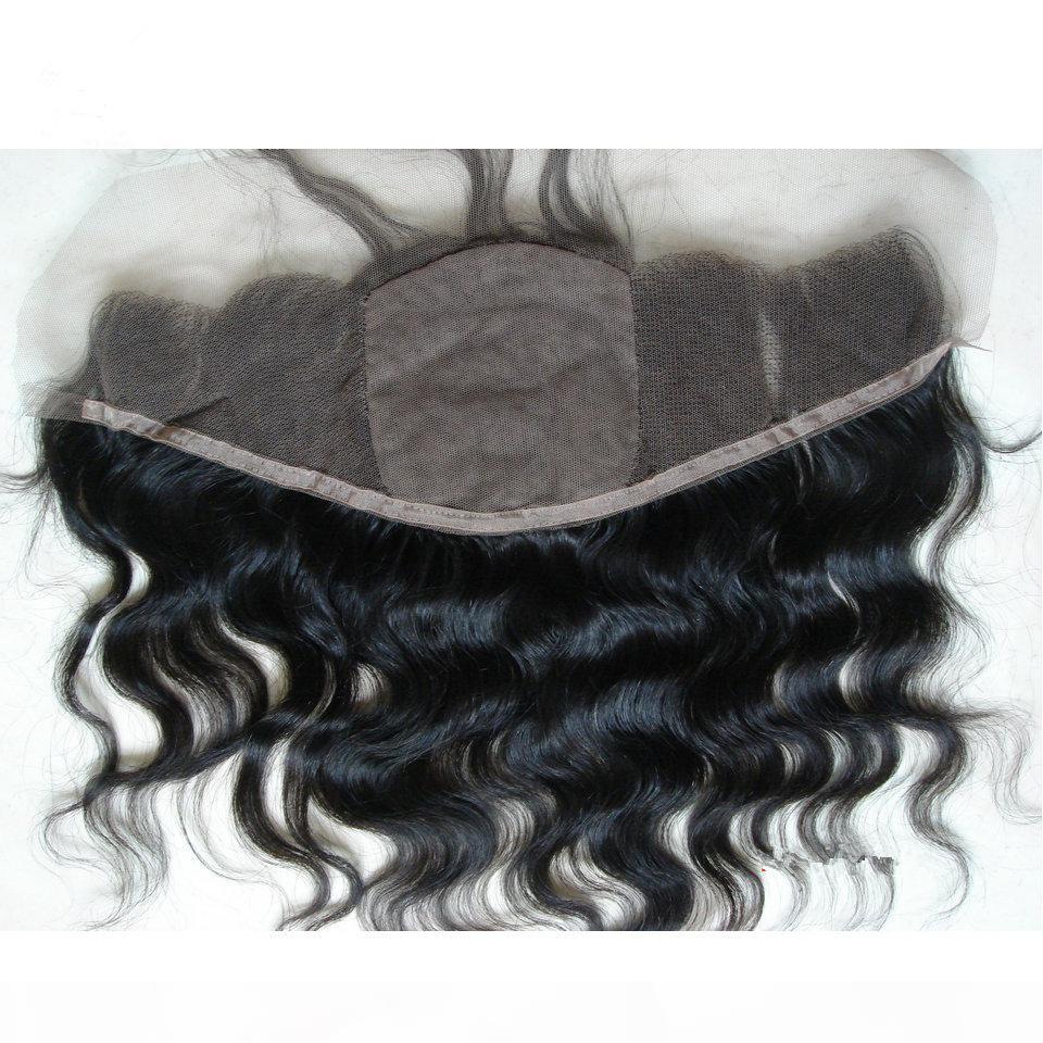 

Silk Base Lace Frontal 13x4 Bleached Knots Virgin Brazilian Hair Body Wave Silk Top Lace Frontal Hair Pieces Cheap 4x4 Silk Frontal Closure, Natural color