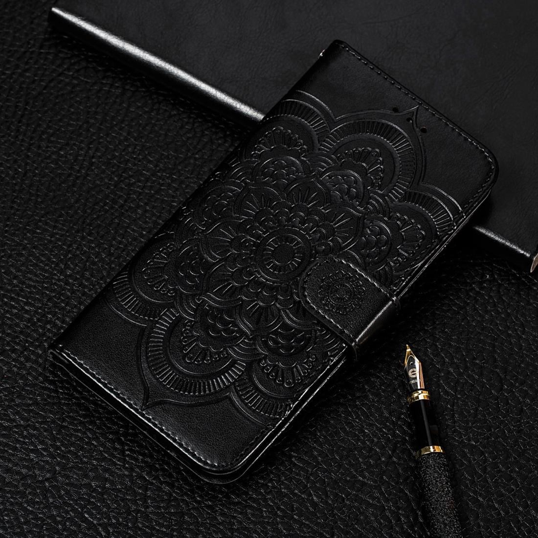 

For Galaxy S10 Lite A91 M80s Mandala Embossing Pattern Horizontal Flip Leather Case with Holder Card Slots Wallet Photo Frame Lanyard