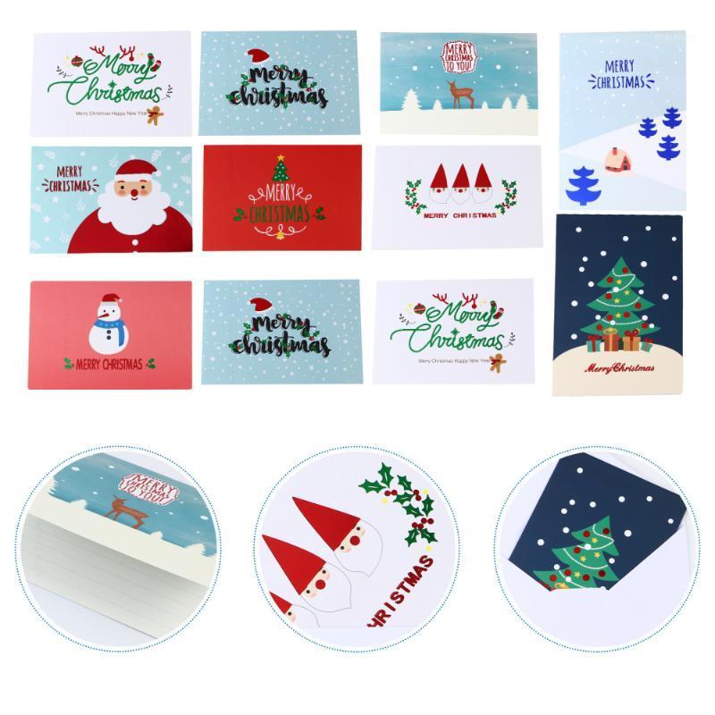 

18Pcs Merry Christmas Cards Holiday Festival Birthday Wedding Greeting Cards1