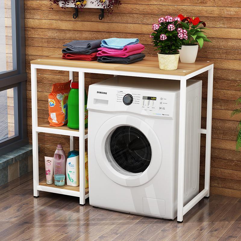 

Washing Machine Storage Rack Roller Pulsator Floor Multi-Tier Shelf Household Bathroom Storage Rack Balcony Wardrobe1