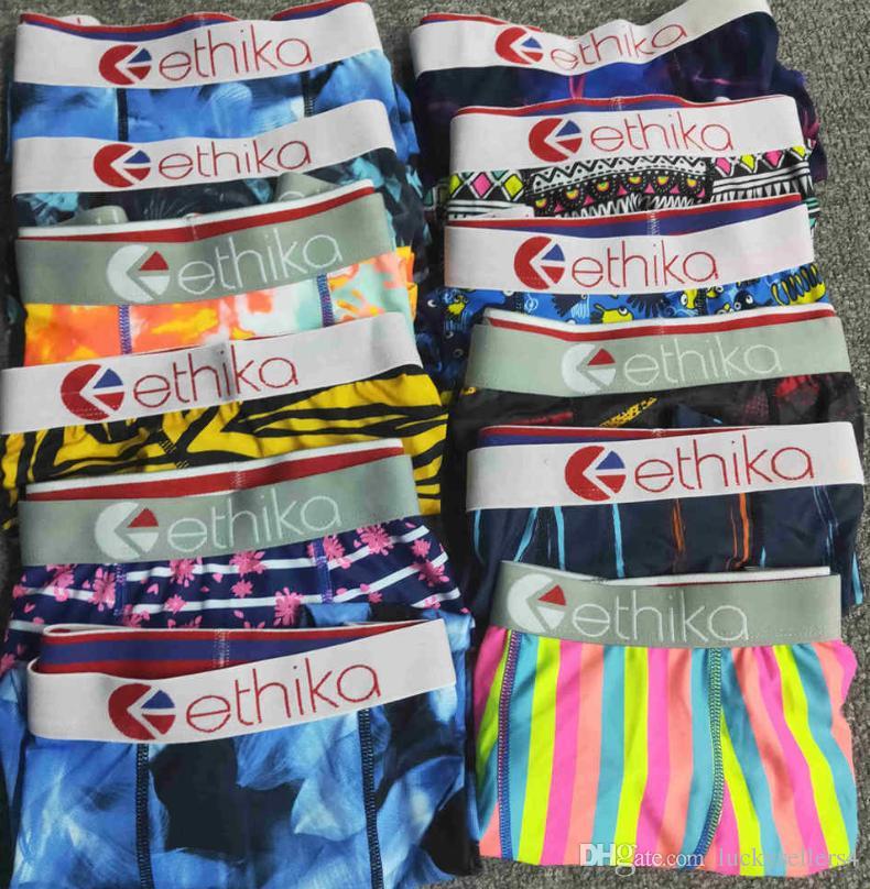 

ethika Random styles ethika men boxers underwear sports hip hop rock popular underwear fashion quick dry Panties Free shipping wholesale6456, Random colors