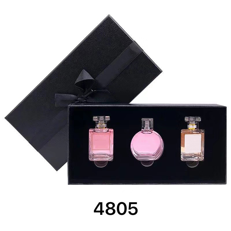 

Perfume Set 5pcs Chance Miss Lady Women Perfume Fragrance Pink Glass Bottle Long Lasting EDP Parfum Gift Box Set Top Quality