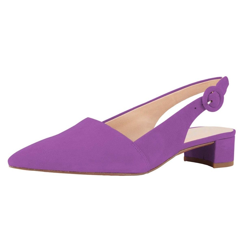 

2021 The New Classic Female Toe Block Jumps Two Inches Stiletto As Shoes Sexy Size Eua -15 Efjr, Purple