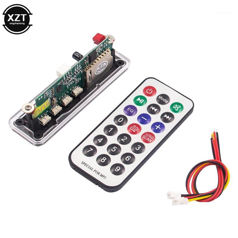 

Wireless Bluetooth 5.0 12V MP3 WMA MP3 Player Decoder Board Audio Module USB TF Radio For Car accessories Speaker1