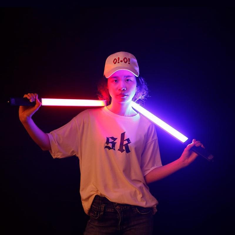 

LUXCEO RGB LED Video Fill Light Full Color Colorful Handheld 10W 3000K LED Flash Light stick Speedlight Photographic Lighting