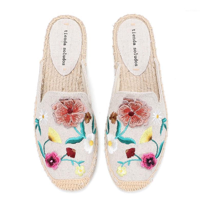 

tienda soludos slippers mules slides shoes women espadrilles sandals for flat womens shoes size 111, Peony