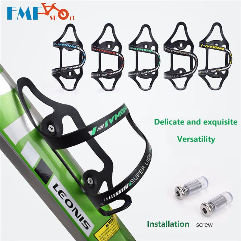 

1Pcs Ultra Light Bicycle Bottle Holder Cycling Racing Road Bike Bicycle Aluminum alloy Water Bottle Cage Holder Rack Bisiklet 7